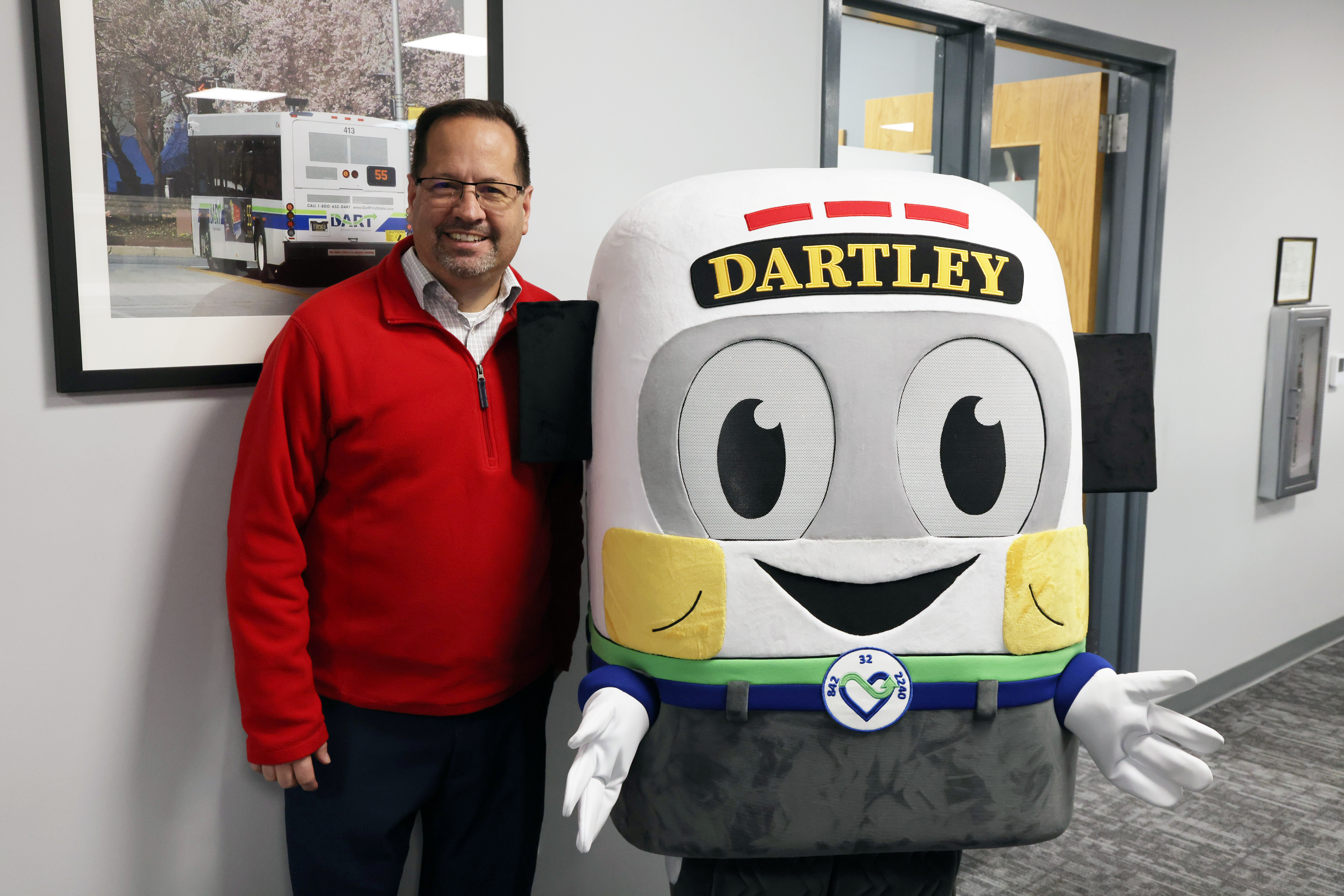 Man with DARTLEY