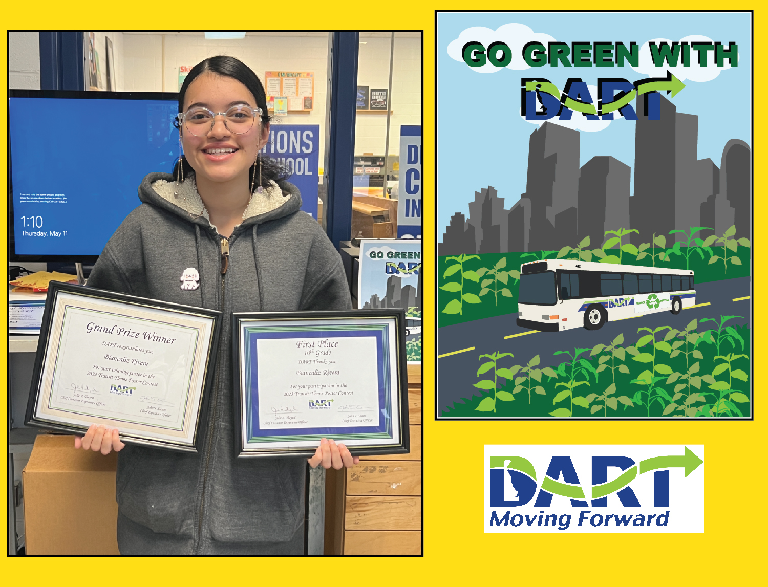 Dart contest Grand Prize Winner - Biancaliz Rivera