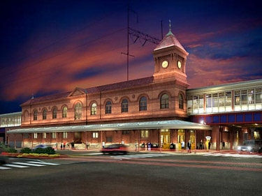Artist Rendition of the Wilmington Train Station